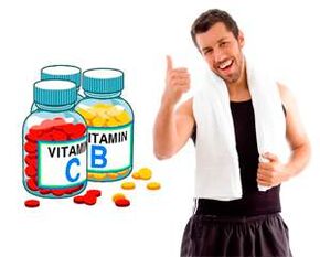 That vitamins are necessary for male power